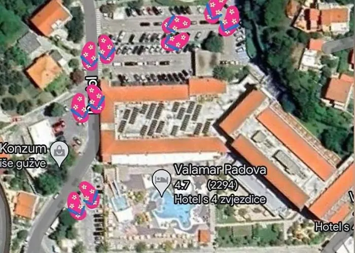 Rab-banjol Prva Padova,100m Do Plaze Apartman *